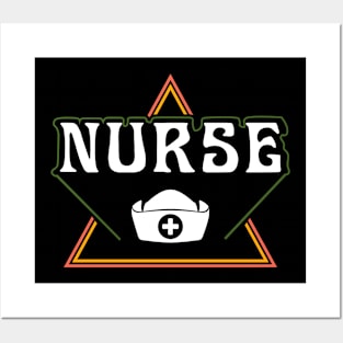 Retro Nurse Week Nurse Day Cute Nurse Posters and Art